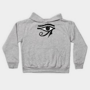 Grunge Eye Of Ra Kids Hoodie